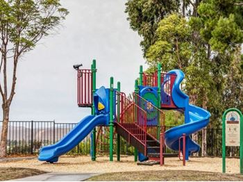 Two playgrounds and picnic areas